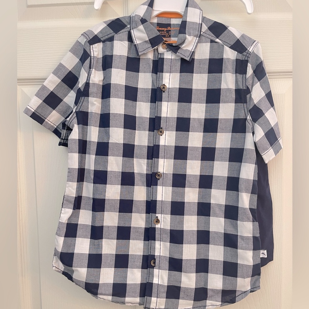 NWOT Tommy Bahama Boys Shirt and Short Set